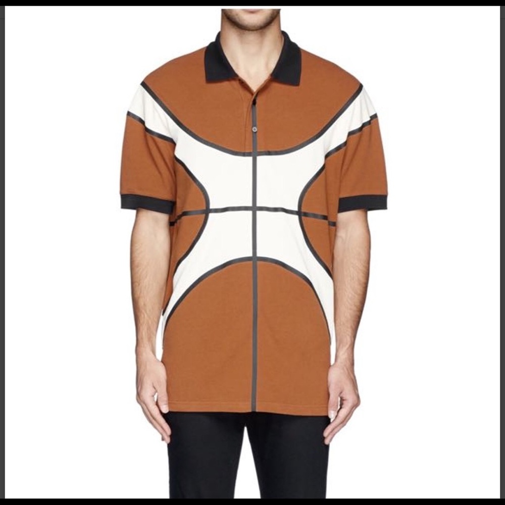 Givenchy basketball polo shirt